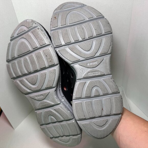 Men's KANE Black Gray Slip On Breathable Recovery Active Walking Shoes Size 12 - Picture 7 of 7